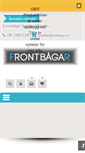 Mobile Screenshot of frontbage.se